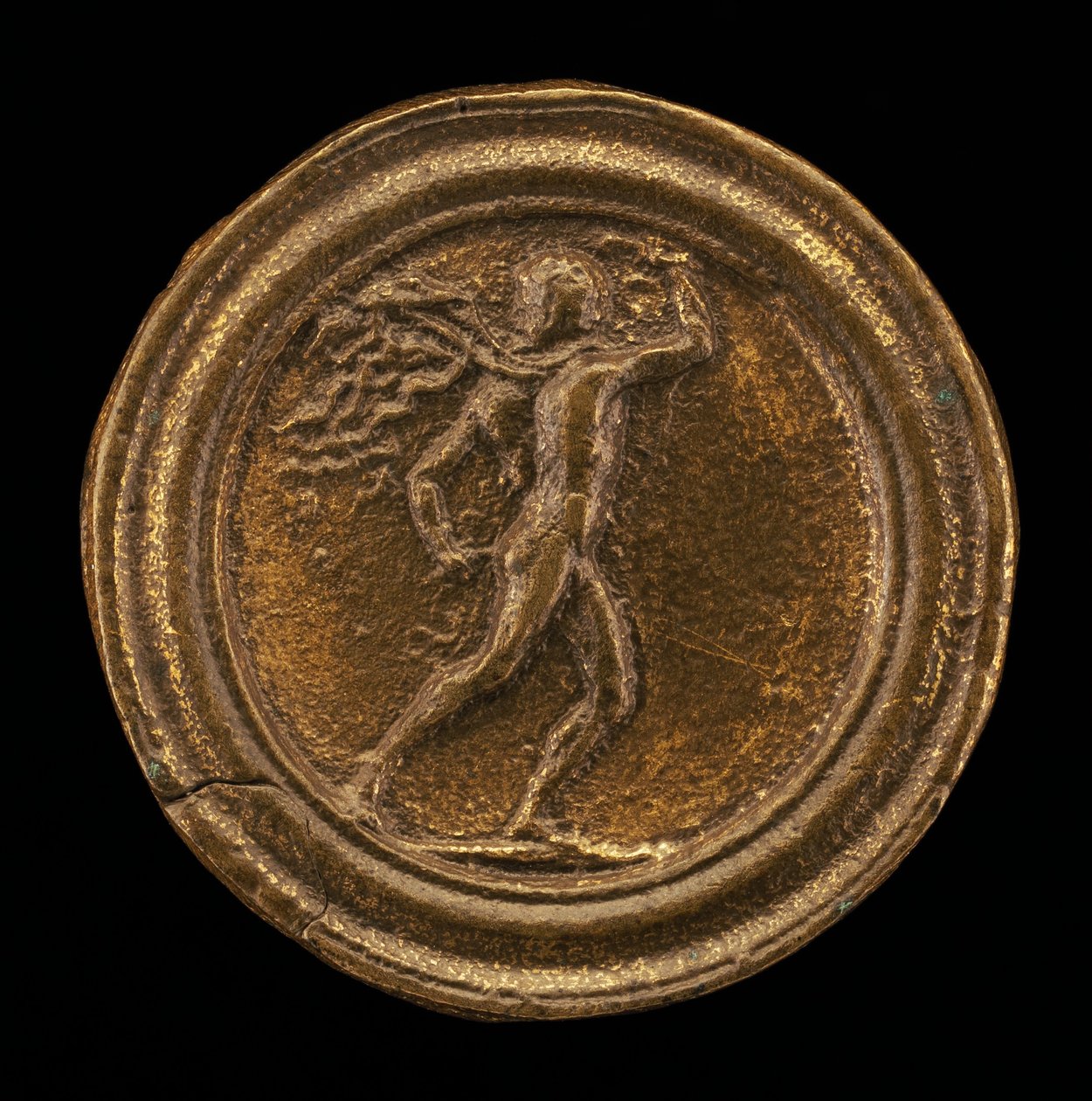 Hércules corriendo, mediados o finales de la década de 1490 de Moderno