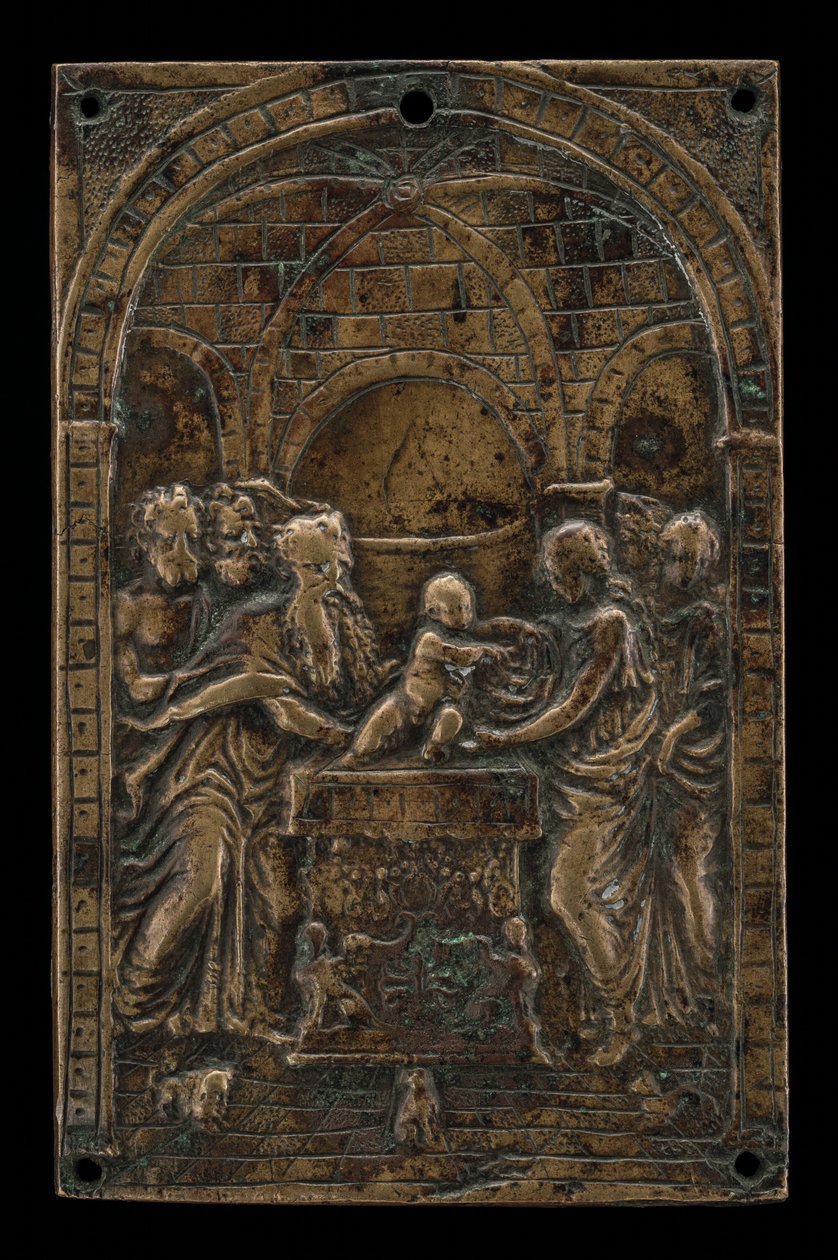 La presentación de Jesús en el templo, finales del siglo XV - principios del siglo XVI de Moderno