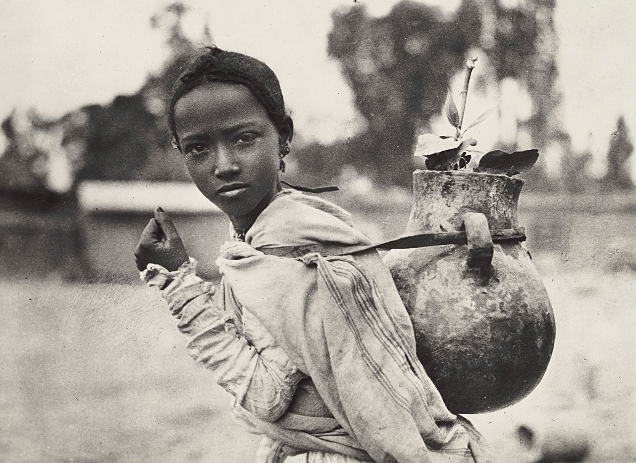 Construyendo un Imperio en la era fascista: niña abisinia, 09/05/1936 de Modestino Baldinetti
