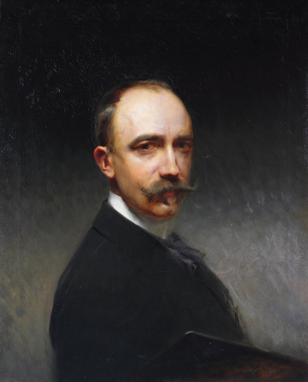 Autorretrato de Modesto Teixidor y Torres