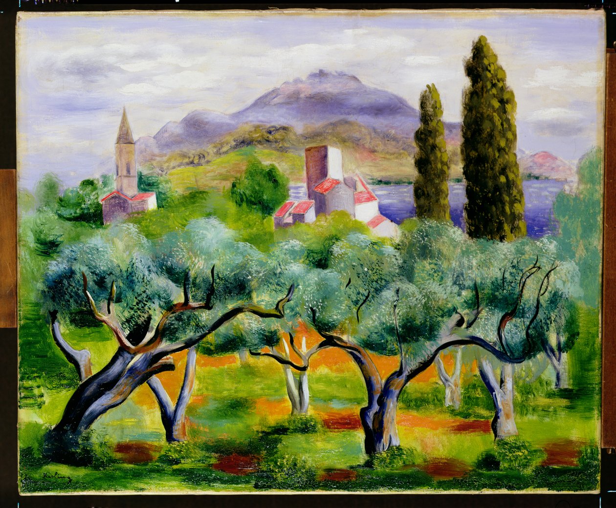 Paisaje, c.1920 de Moise Kisling