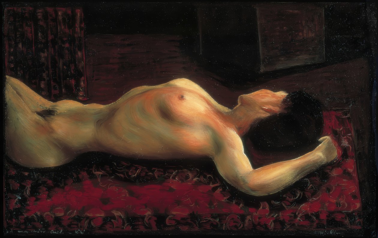 Nu allonge de Moise Kisling