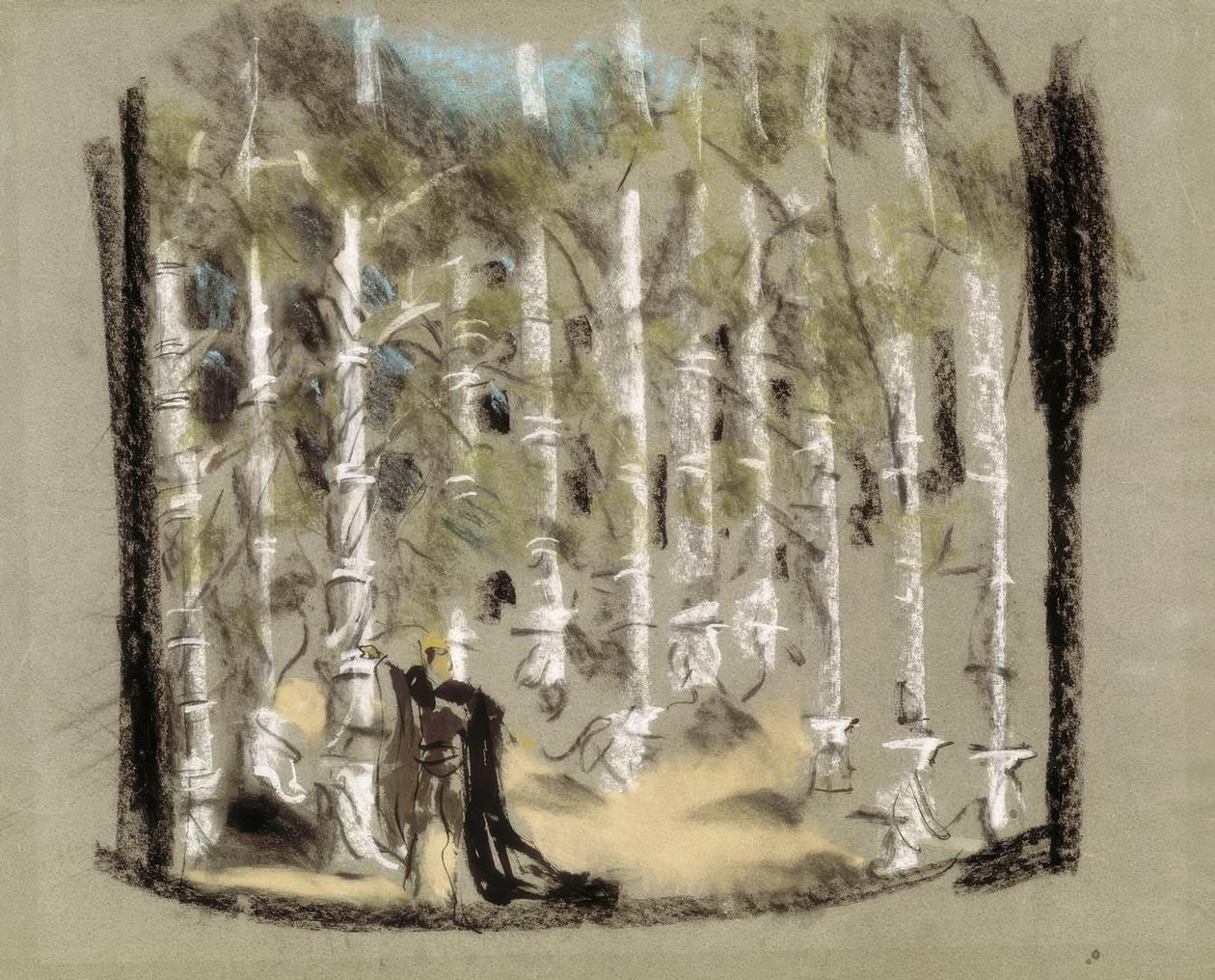 Diseño de Escenario: El Bosque de Molière