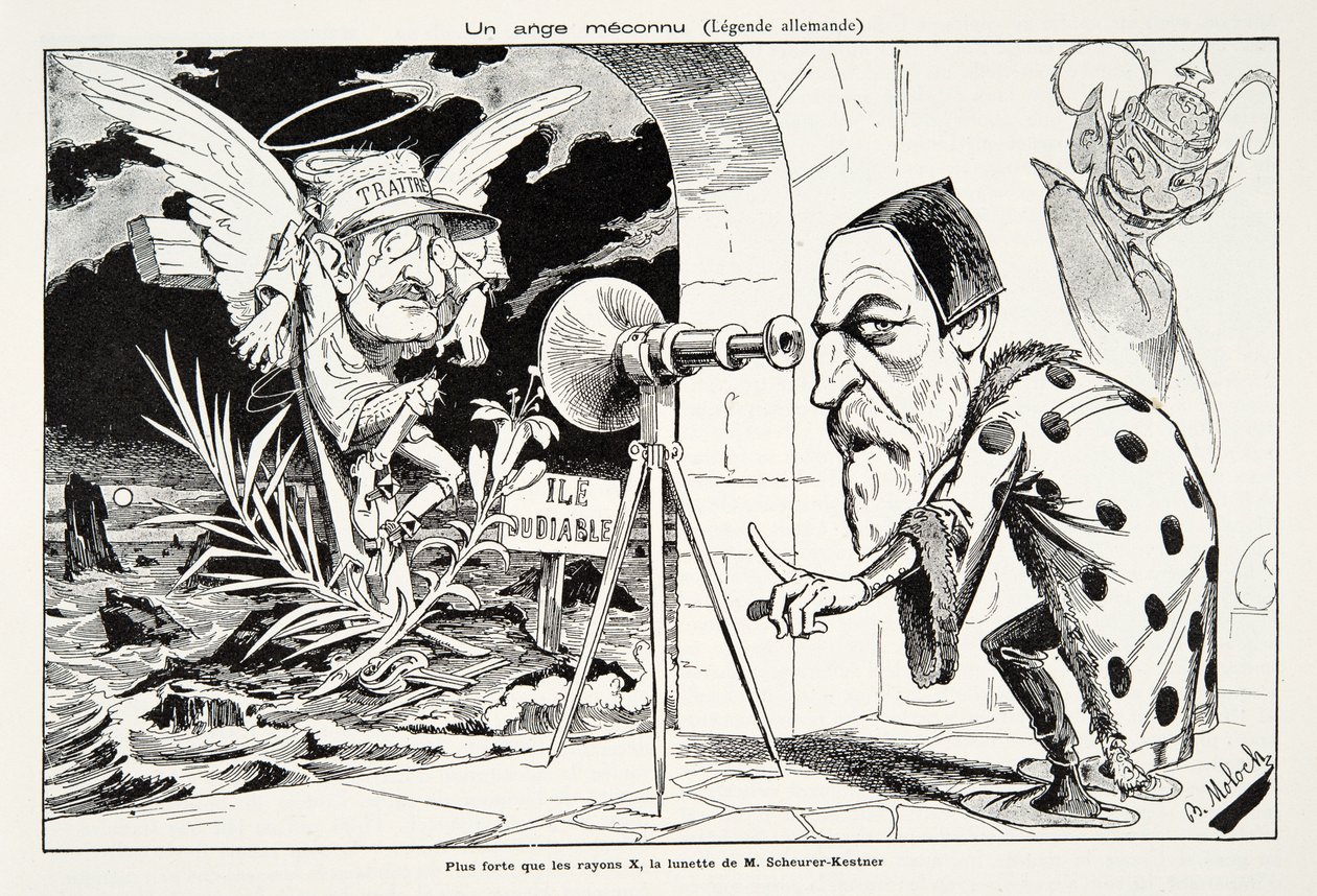 Un ángel desconocido (Leyenda alemana), de Historia de la Tercera República, Vol. I, Historia Política, pub. 1933 de Moloch