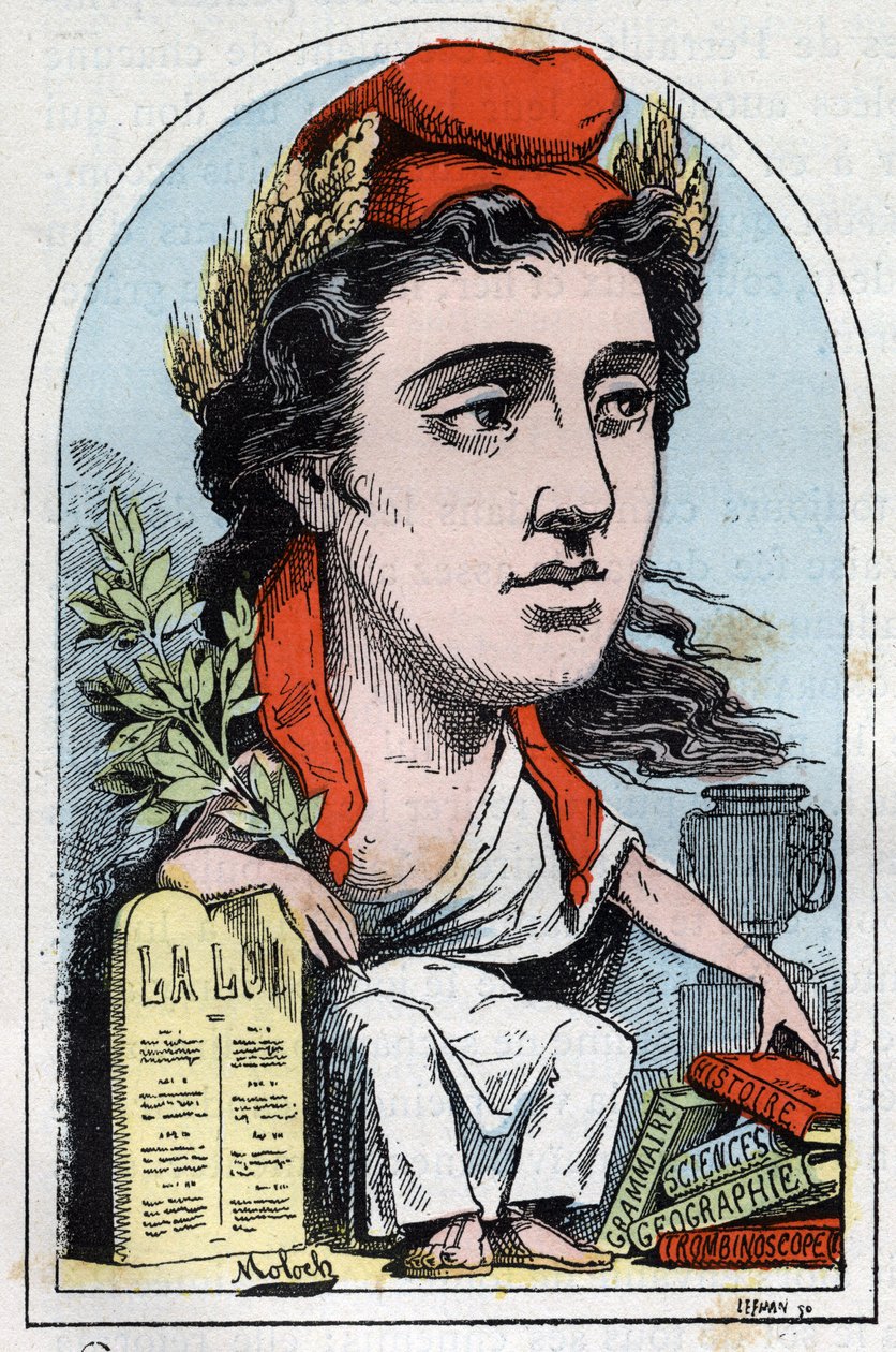 Alegoría de la república (Marianne) en 