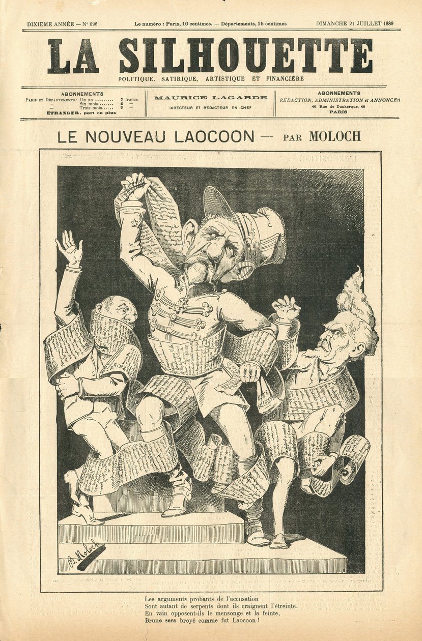 Portada de “”La silueta”” de Moloch