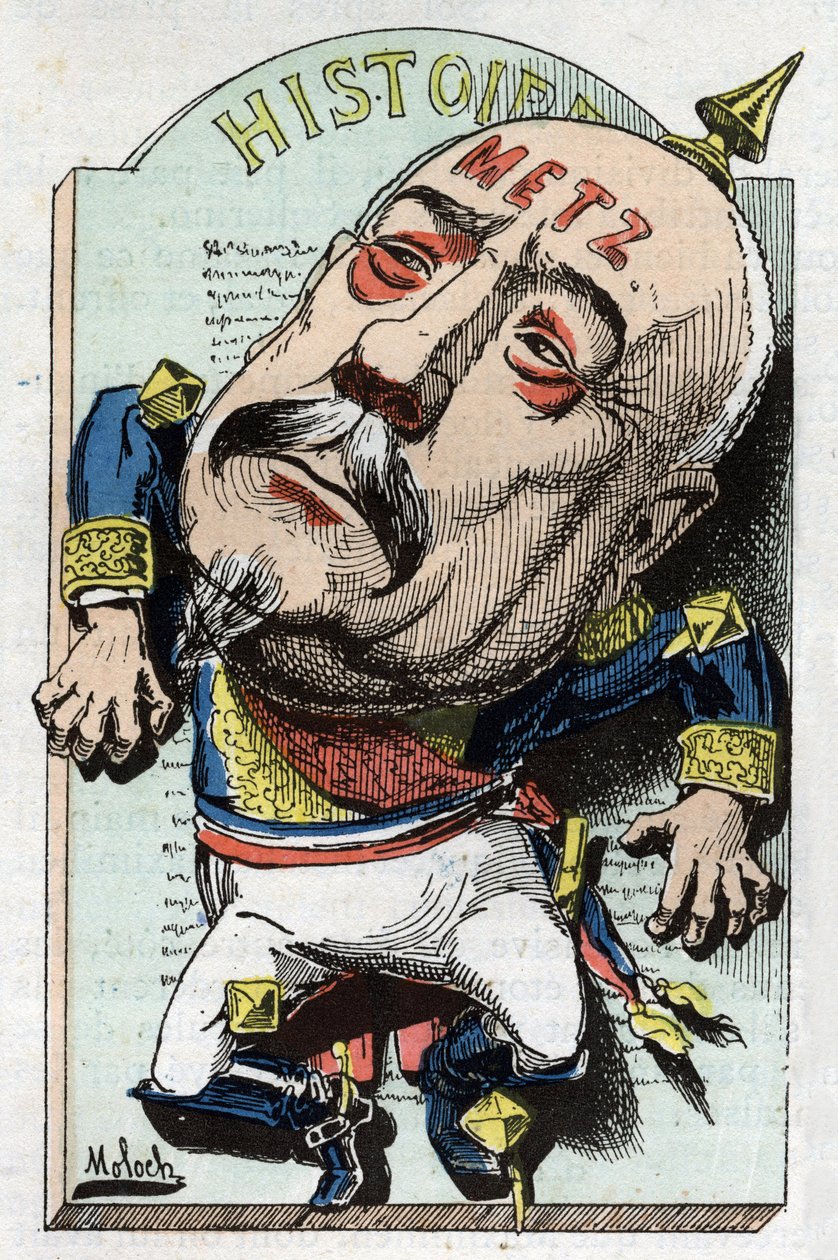 Retrato de François Achille Bazaine (François-Achille) de Moloch