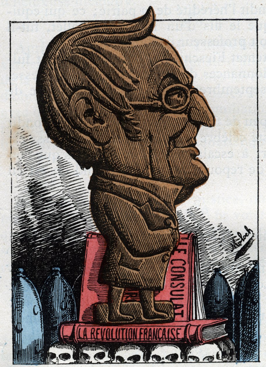 Retrato de Adolphe Thiers (1797-1877), Presidente de la República Francesa de Moloch