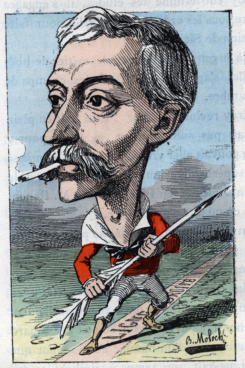 Retrato de Edouard Lockroy (1838-1913), político francés. de Moloch