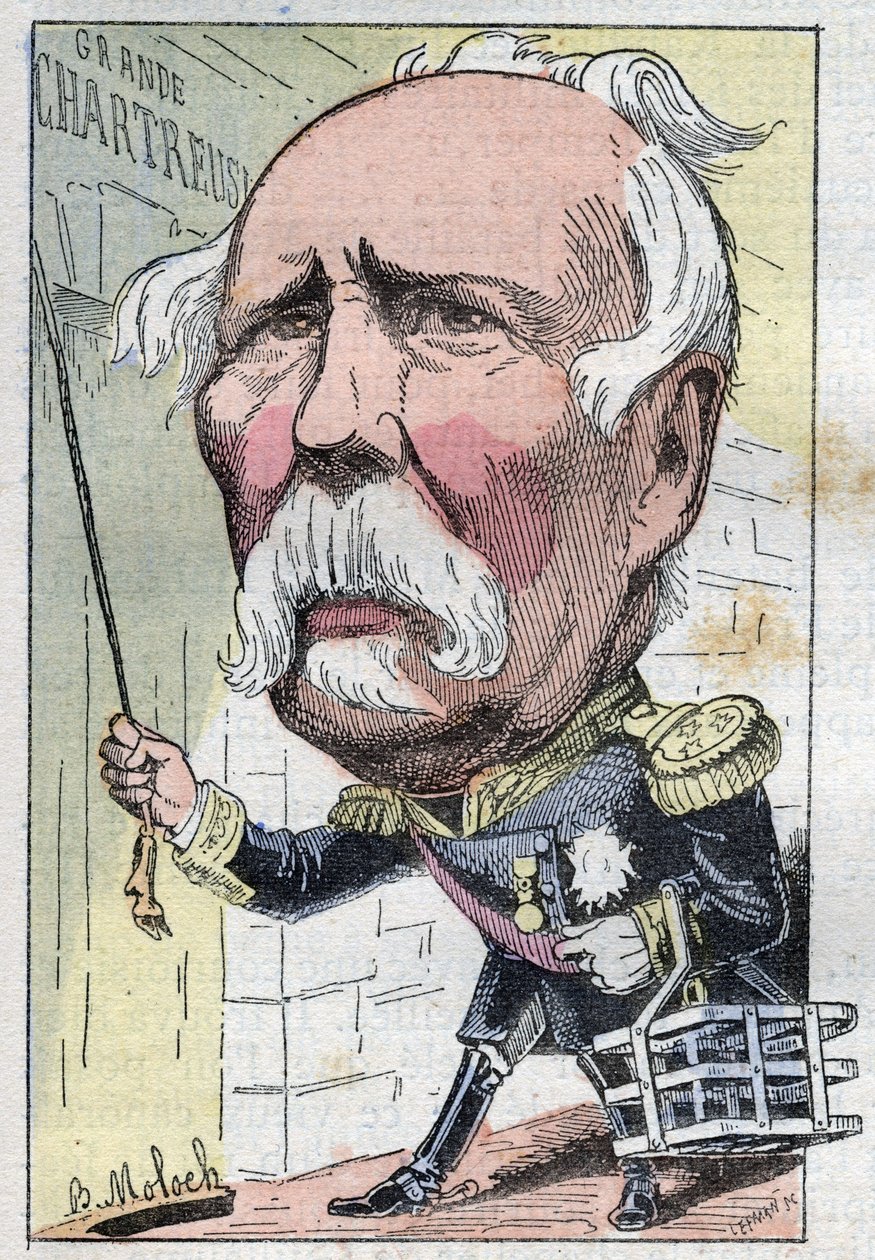 Retrato de Patrice de Mac Mahon, Mariscal de Francia en 1859, Duque de Magenta (1808-1893) Presidente de la República de 1873 a 1879 de Moloch