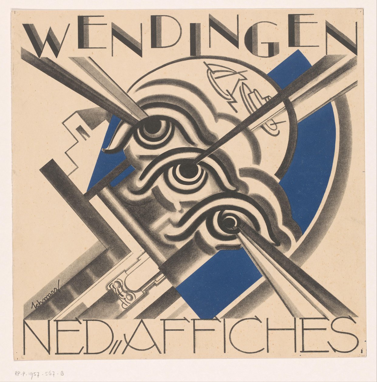 Diseño de portada para: Giros, 1931 de Mommie Schwarz