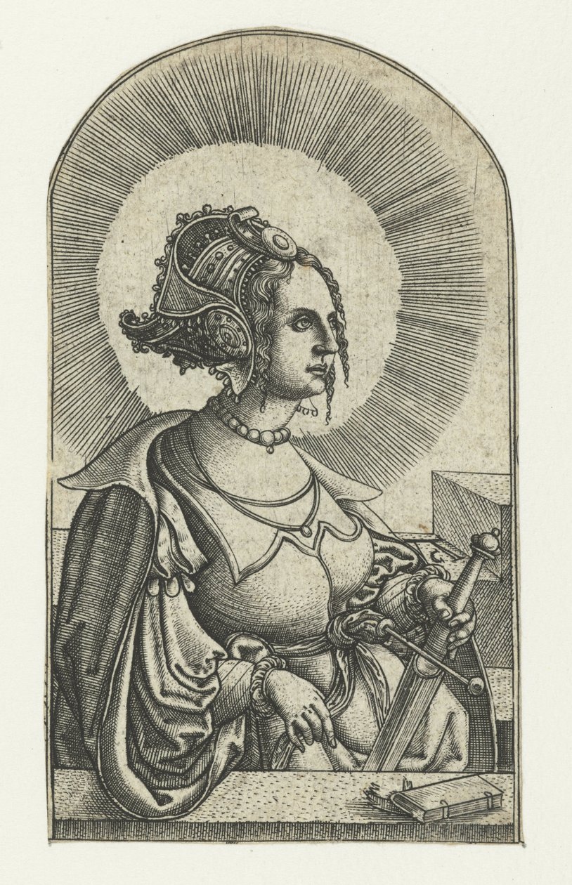 Santa Catalina de Monogrammist AC