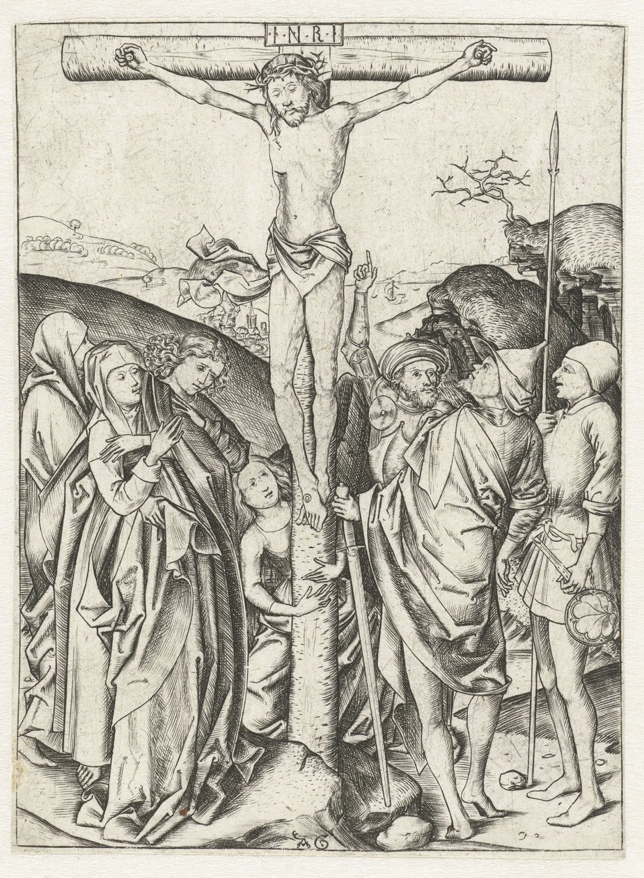 Cristo en la cruz Historia de pasión (título de la serie) de Monogrammist AG