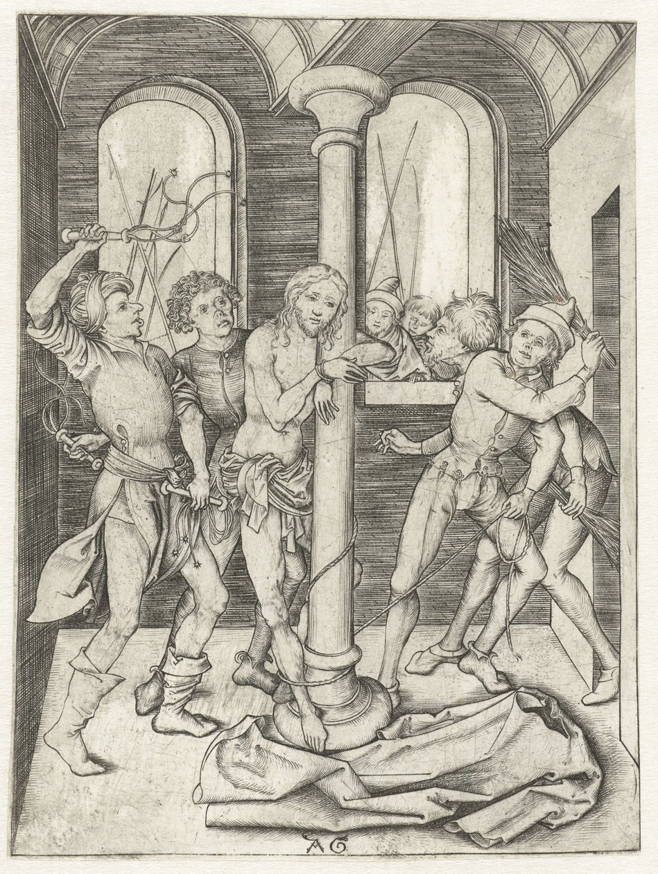 Azote de Cristo Historia de pasión (título de la serie) de Monogrammist AG