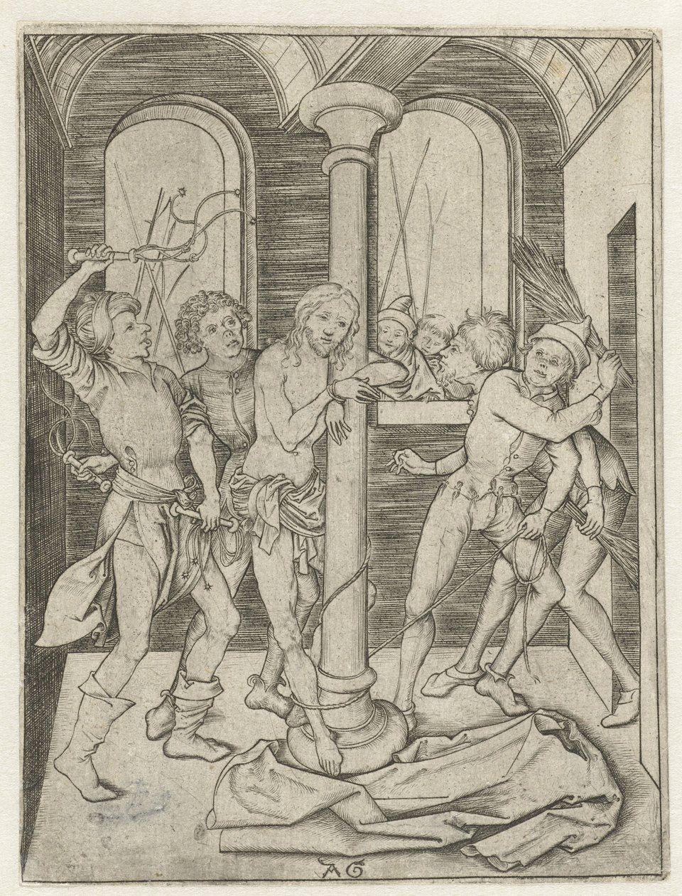 Azote de Cristo Historia de pasión (título de la serie) de Monogrammist AG