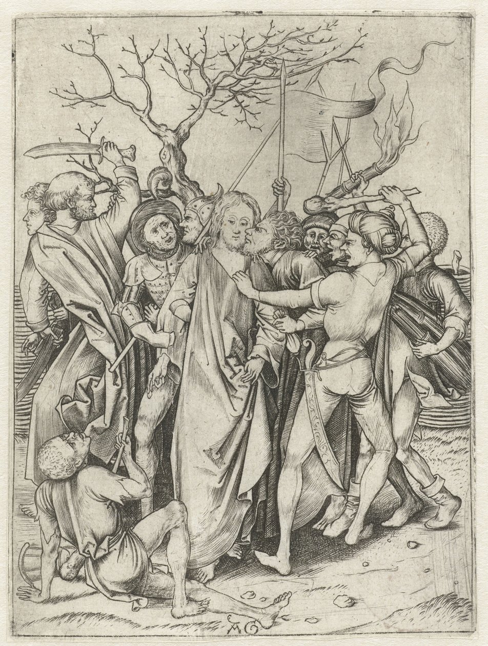 Cautiverio de Cristo Historia de pasión (título de la serie) de Monogrammist AG