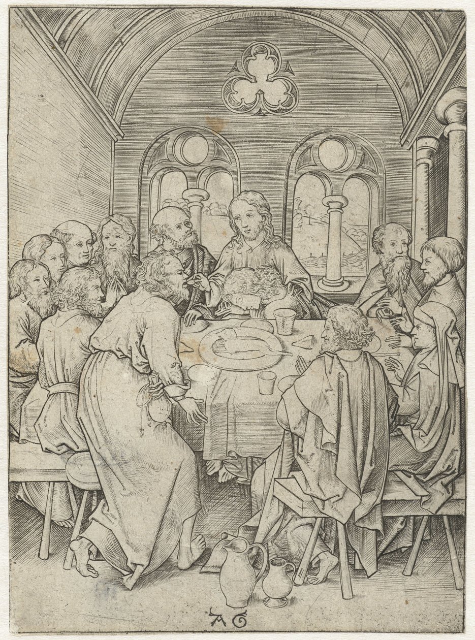 Última cena Historia de pasión (título de la serie) de Monogrammist AG