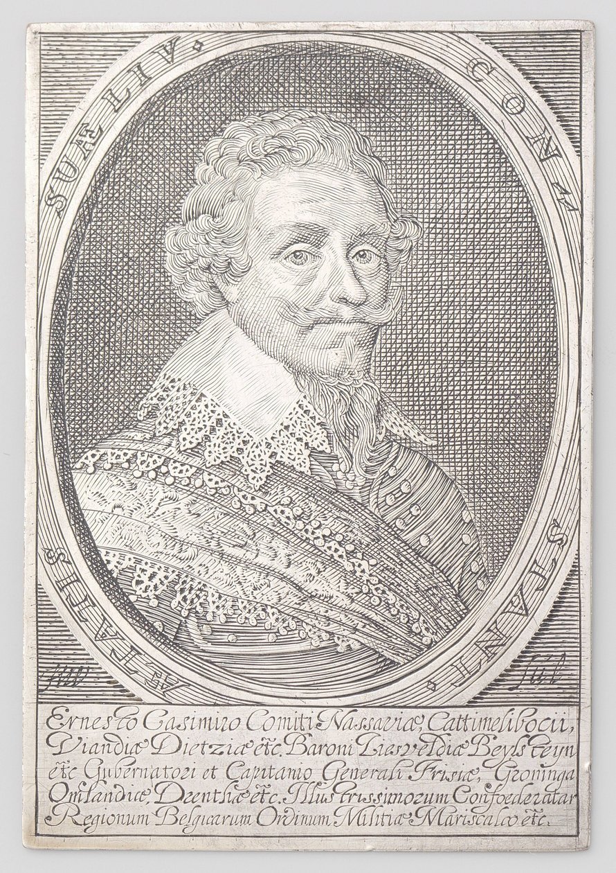 Retrato de Ernst van Nassau de Monogrammist HW