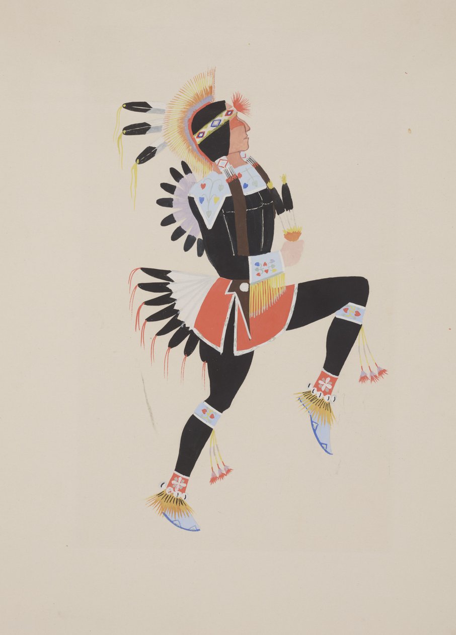 Panel #1, c.1934 de Monroe Tsatoke