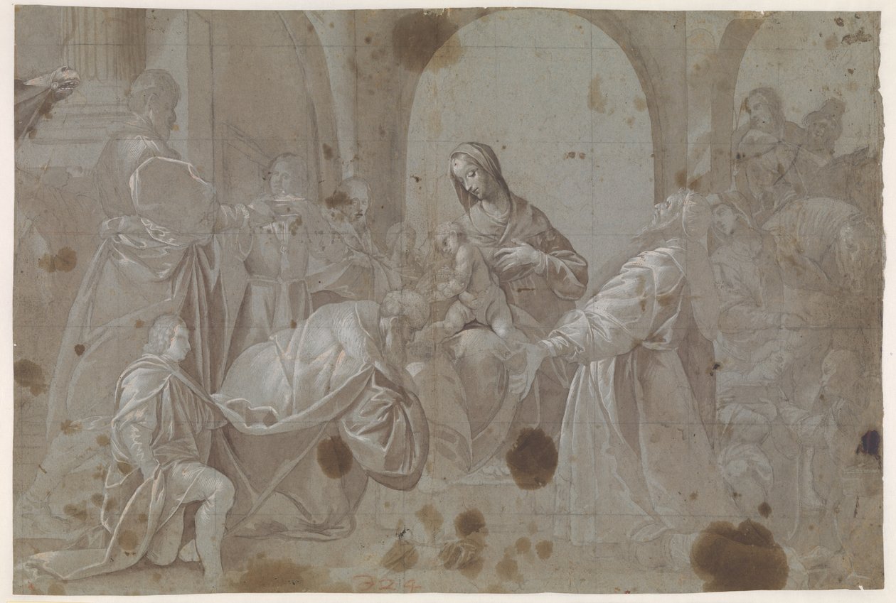 La adoración de los Reyes Magos de Morazzone