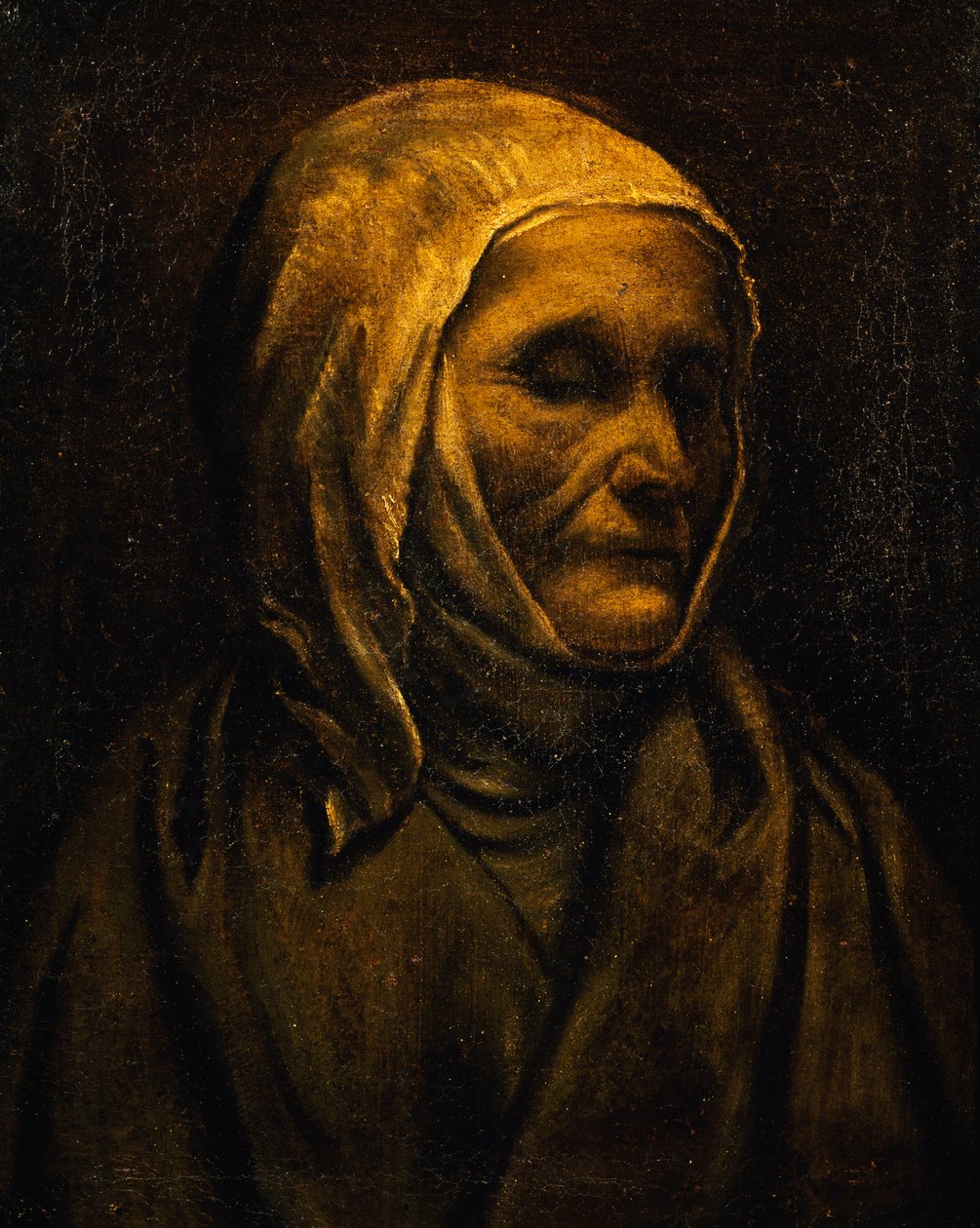 Retrato de Santa Ángela de Mérici de Moretto da Brescia