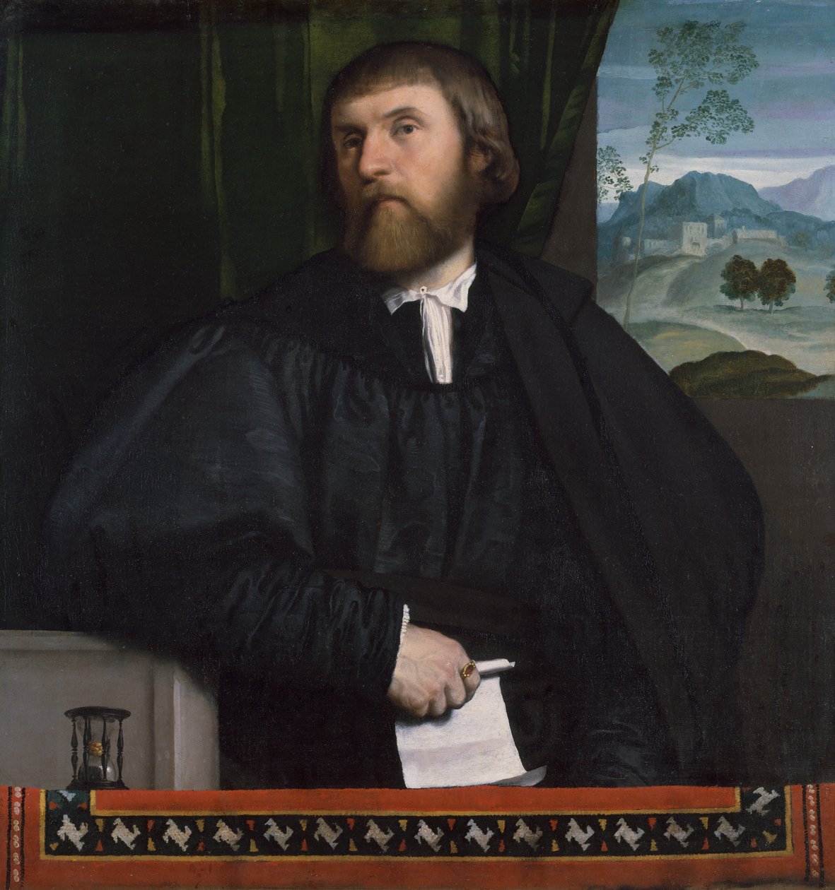 Retrato de un Hombre de Moretto da Brescia