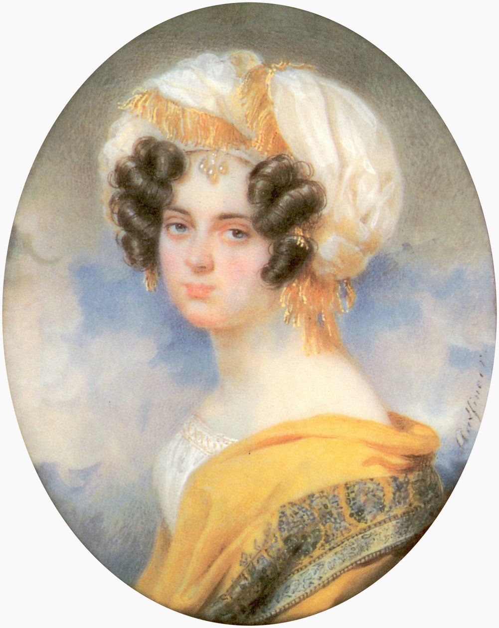 Maria Alexeevna Musina-Pushkina de Moritz Michael Daffinger