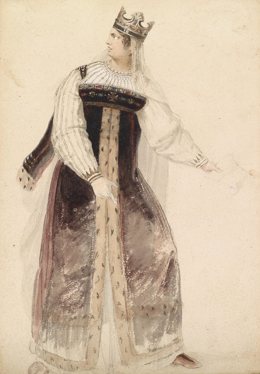 Moritz Michael Daffinger Sophie Schröder de traje de Moritz Michael Daffinger