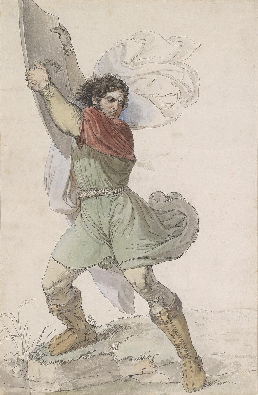 Moritz Michael Daffinger Wilhelm Tell de Moritz Michael Daffinger