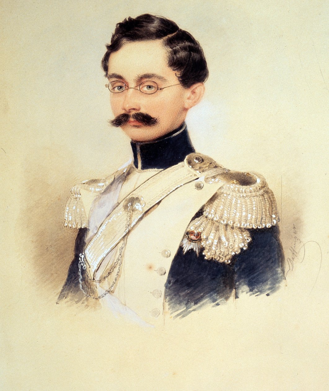 Retrato de Adolphe I, Duque de Nassau, Gran Duque de Luxemburgo 1817-1905 de Moritz Michael Daffinger