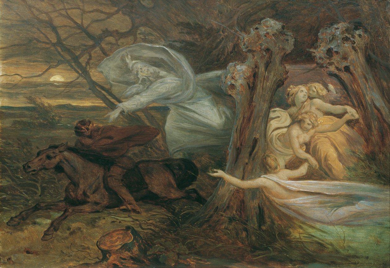 El Erlkönig de Moritz Ludwig von Schwind