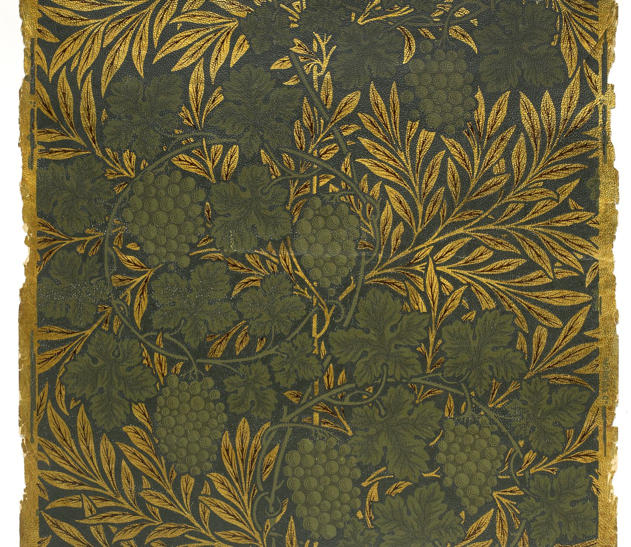 Muestra de papel tapiz, 1873 de Morris and Company Morris and Company