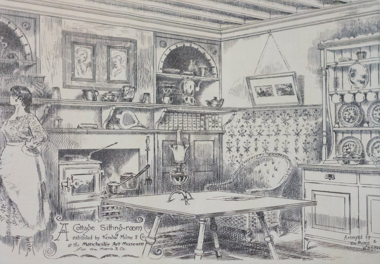 Diseño para una casita de obrero de Morris & Company