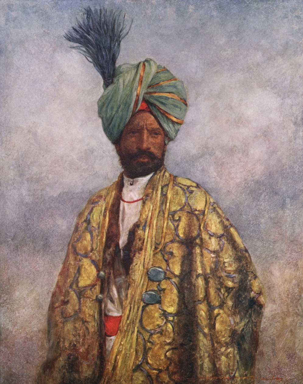 Soldado cachemir de Mortimer Ludington Menpes