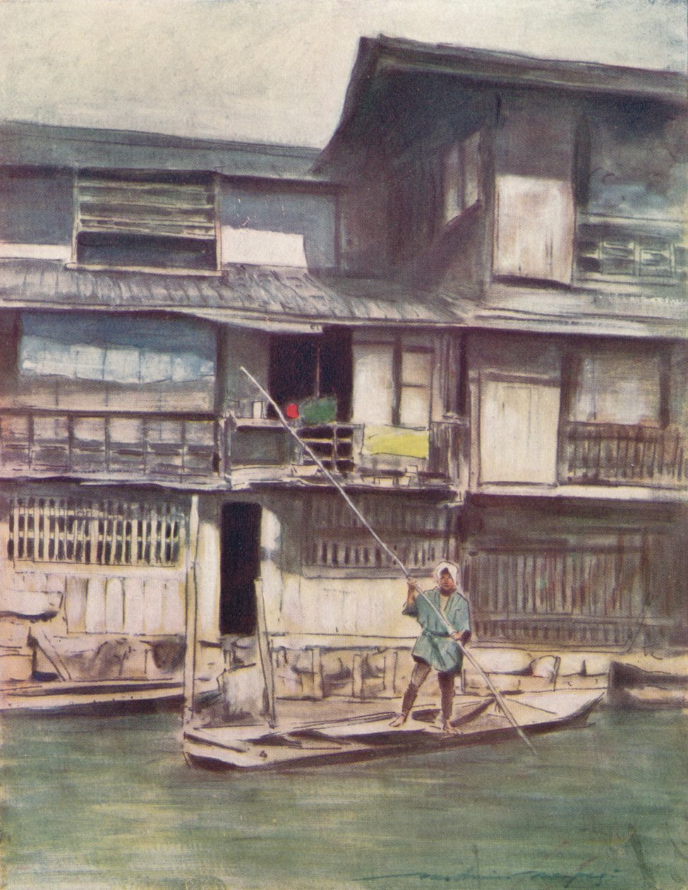 Un canal secundario, 1901 de Mortimer L Menpes