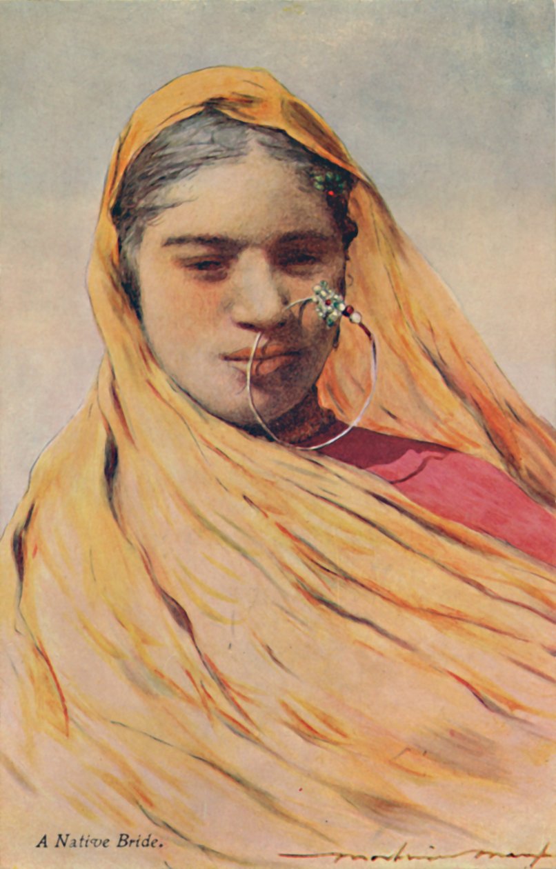 Una novia nativa, c.1920s de Mortimer L Menpes