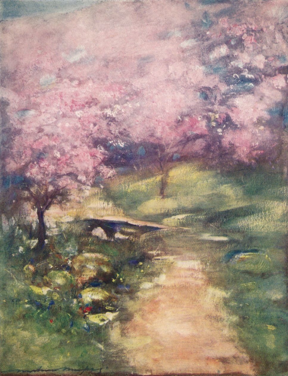 Flor del valle, c1887, 1901 de Mortimer L Menpes