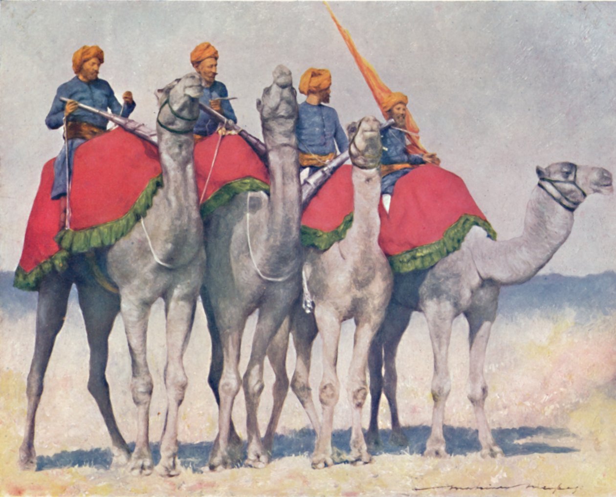 Camellería de Alwar de Mortimer L Menpes