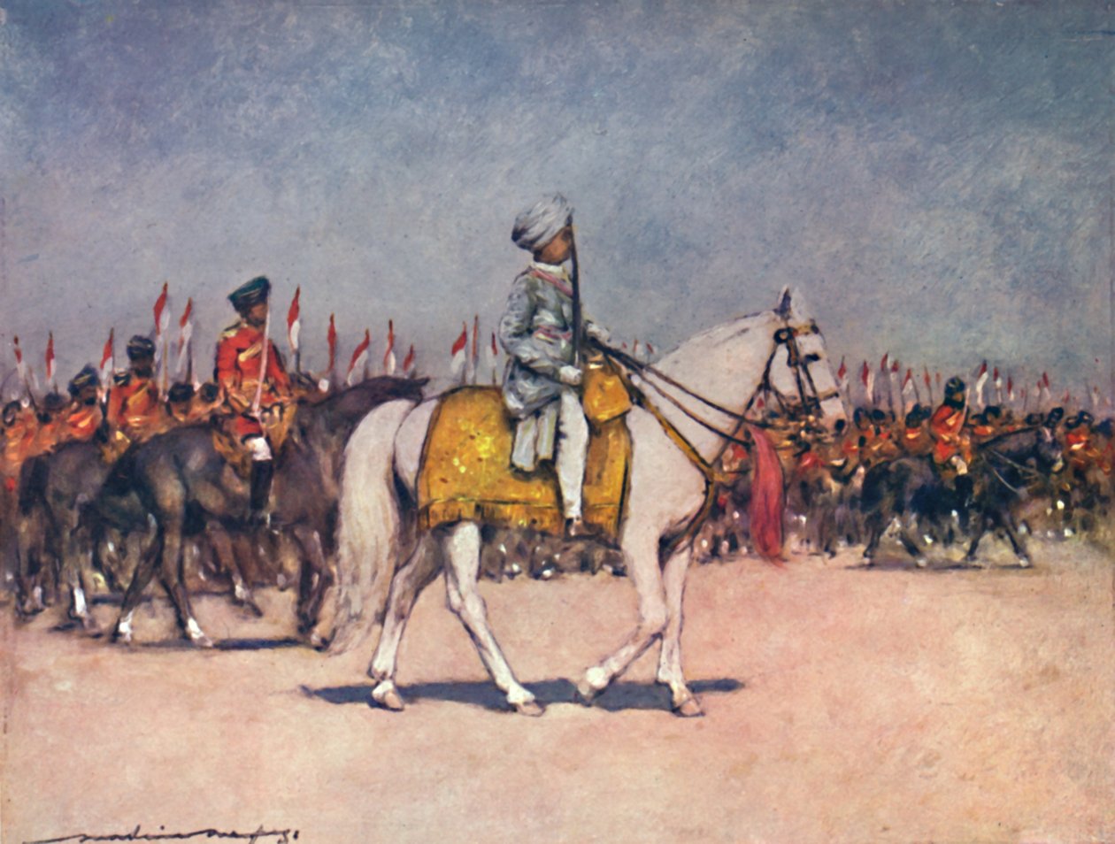 Su Alteza el Maharajá de Patiala, 1903 de Mortimer L Menpes