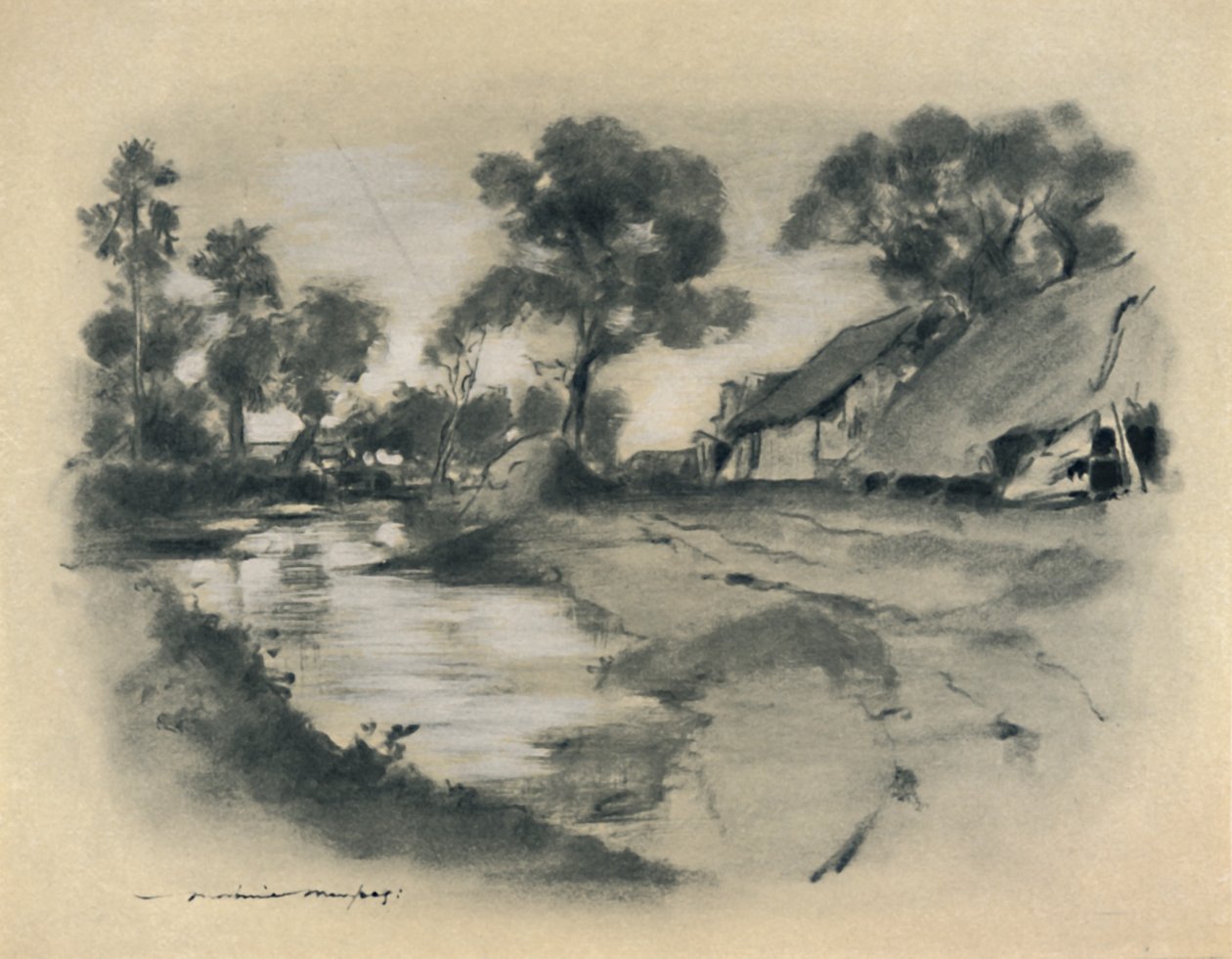 En el camino a Mandalay, 1903 de Mortimer L Menpes