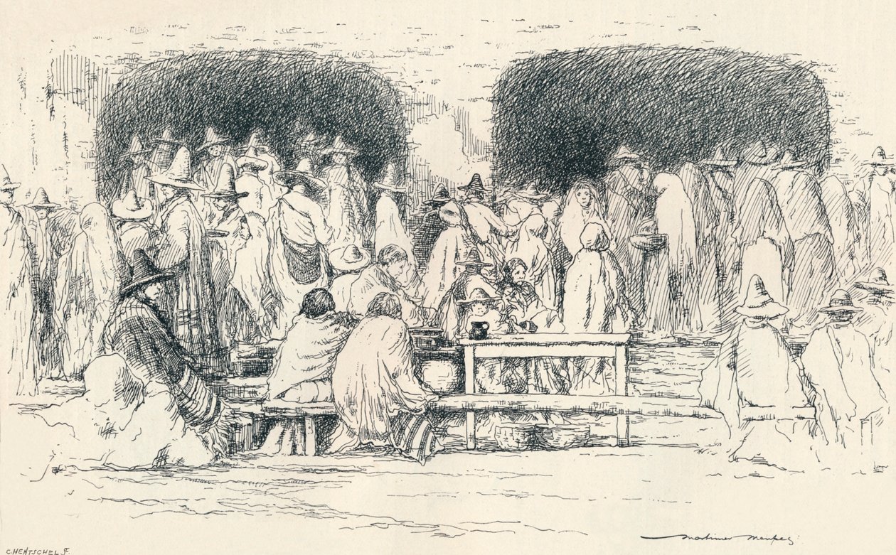 Mediodía en Puebla, c1895, 1896 de Mortimer Ludington Menpes