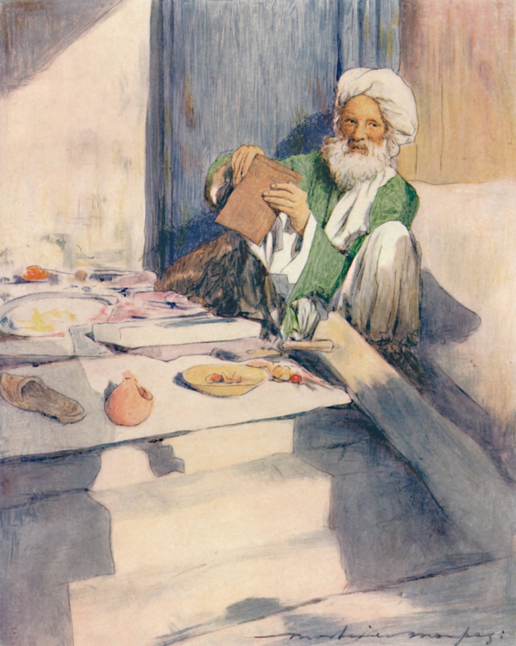 El Bibliófilo, 1905 de Mortimer Ludington Menpes