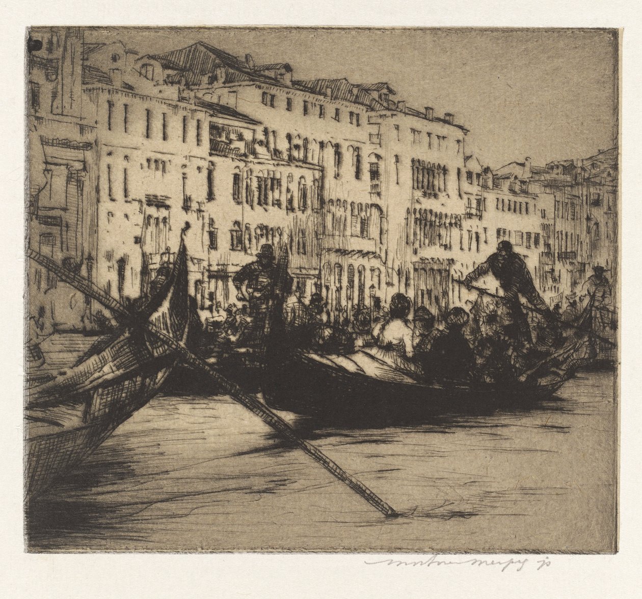 F? el día, Venecia de Mortimer Menpes
