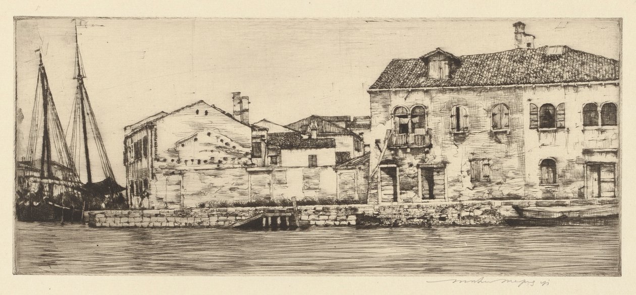 Giudecca, Venecia de Mortimer Menpes