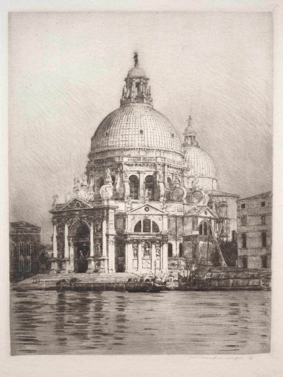 Santa Maria Della Salute #1, 1910 de Mortimer Menpes