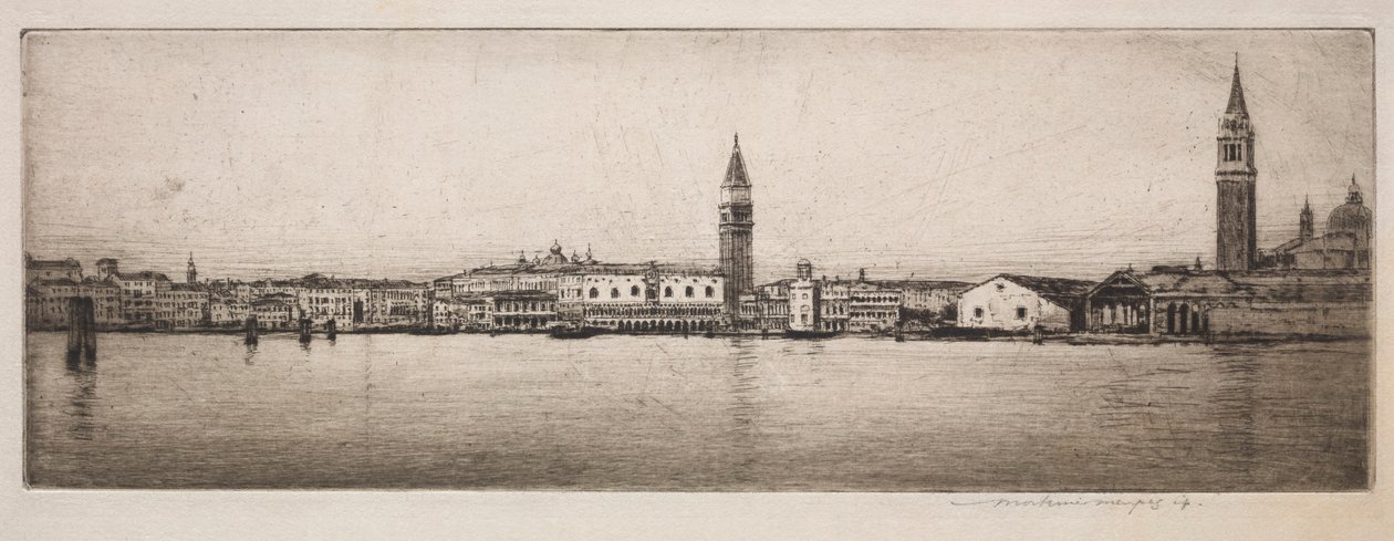 La Cuenca de San Marcos, Venecia de Mortimer Menpes