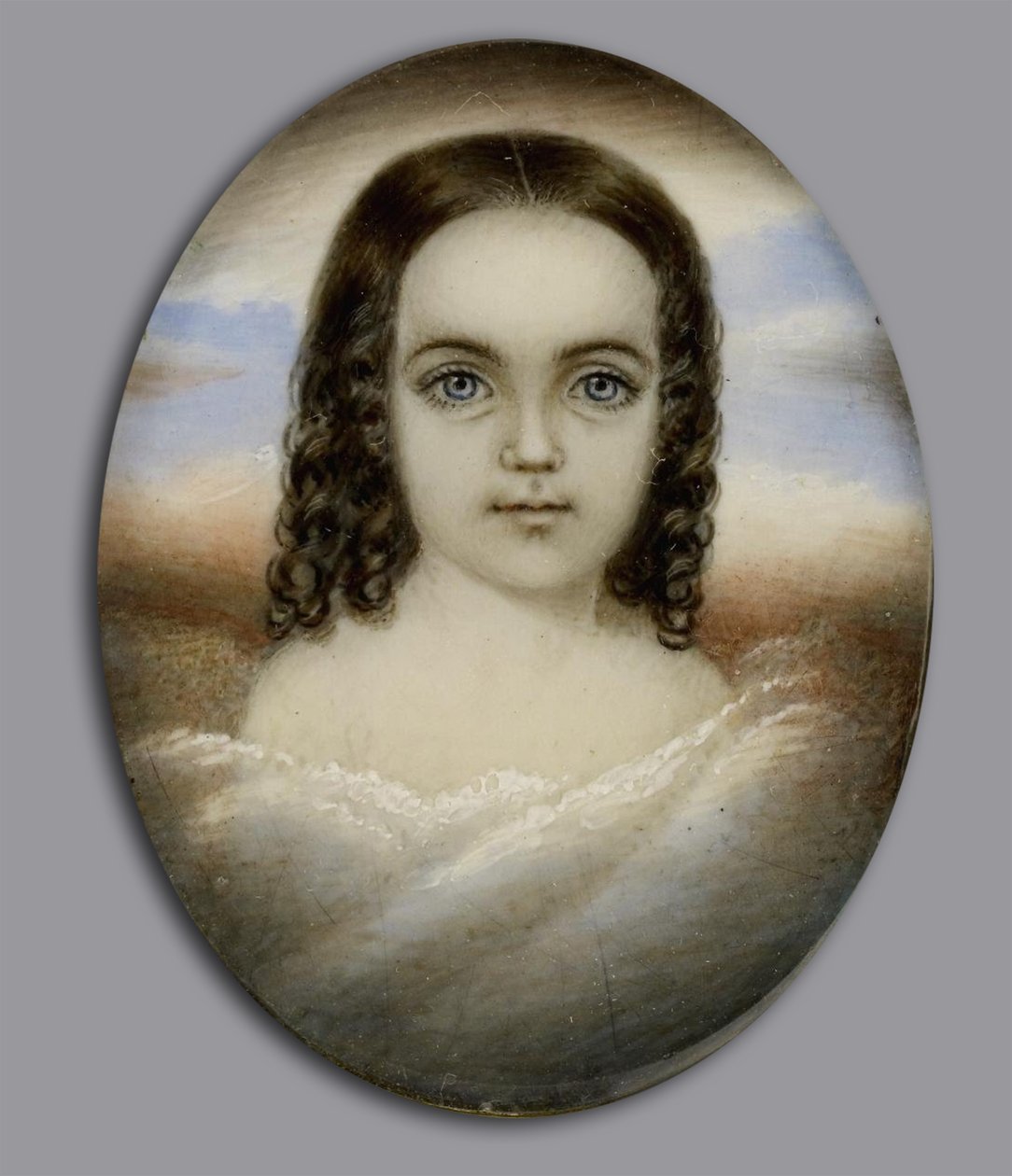 Retrato de una niña de Moses B. Russell