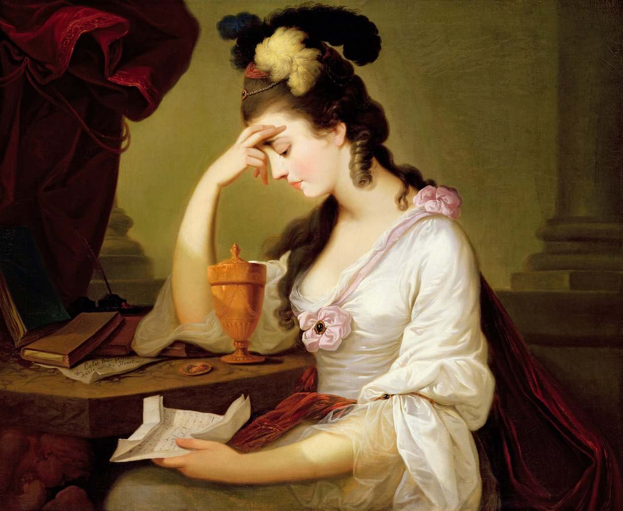 Sigismonda y el Corazón de Guiscardo de Moses Haughton