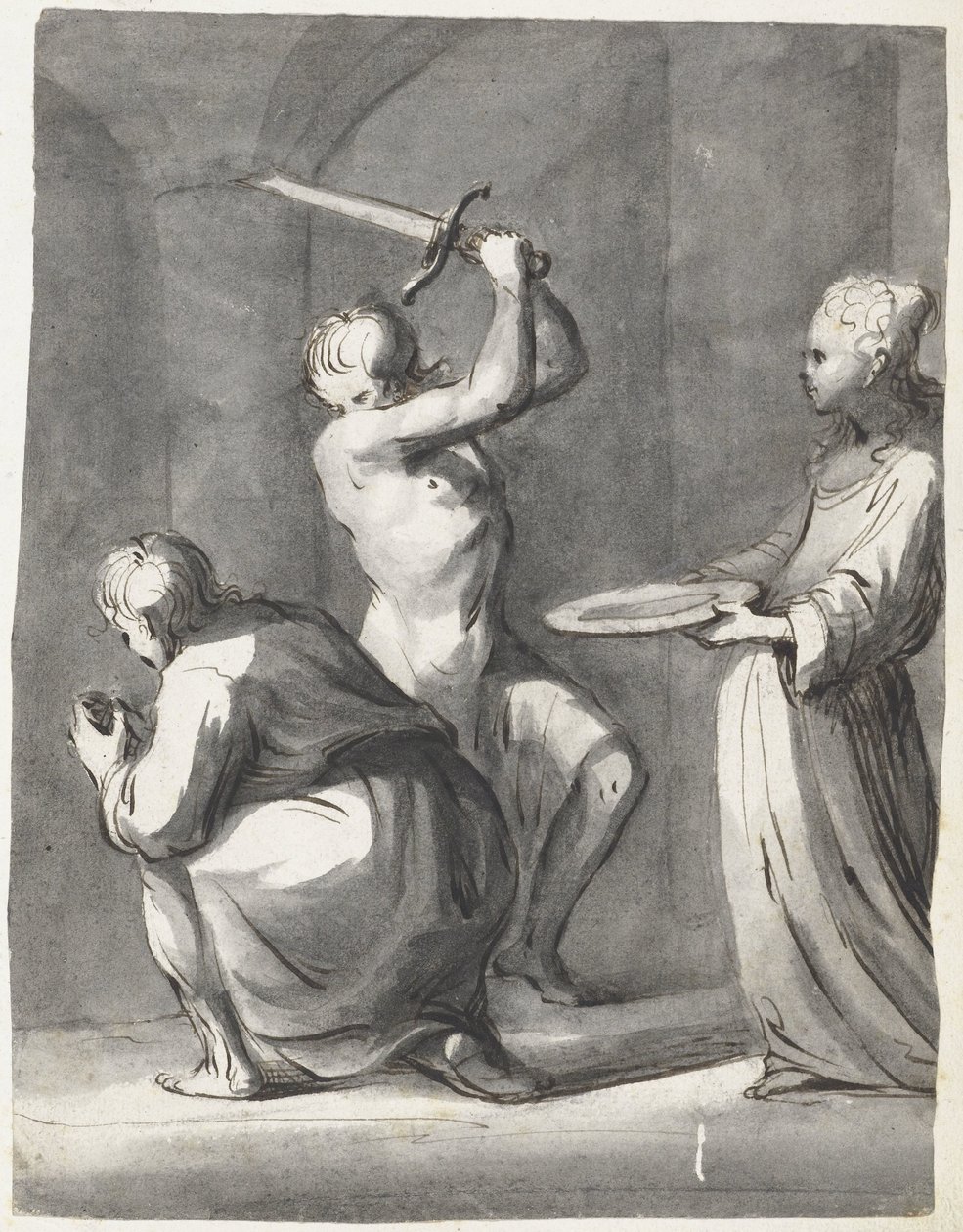 Decapitación de Juan el Bautista de Moses Ter Borch