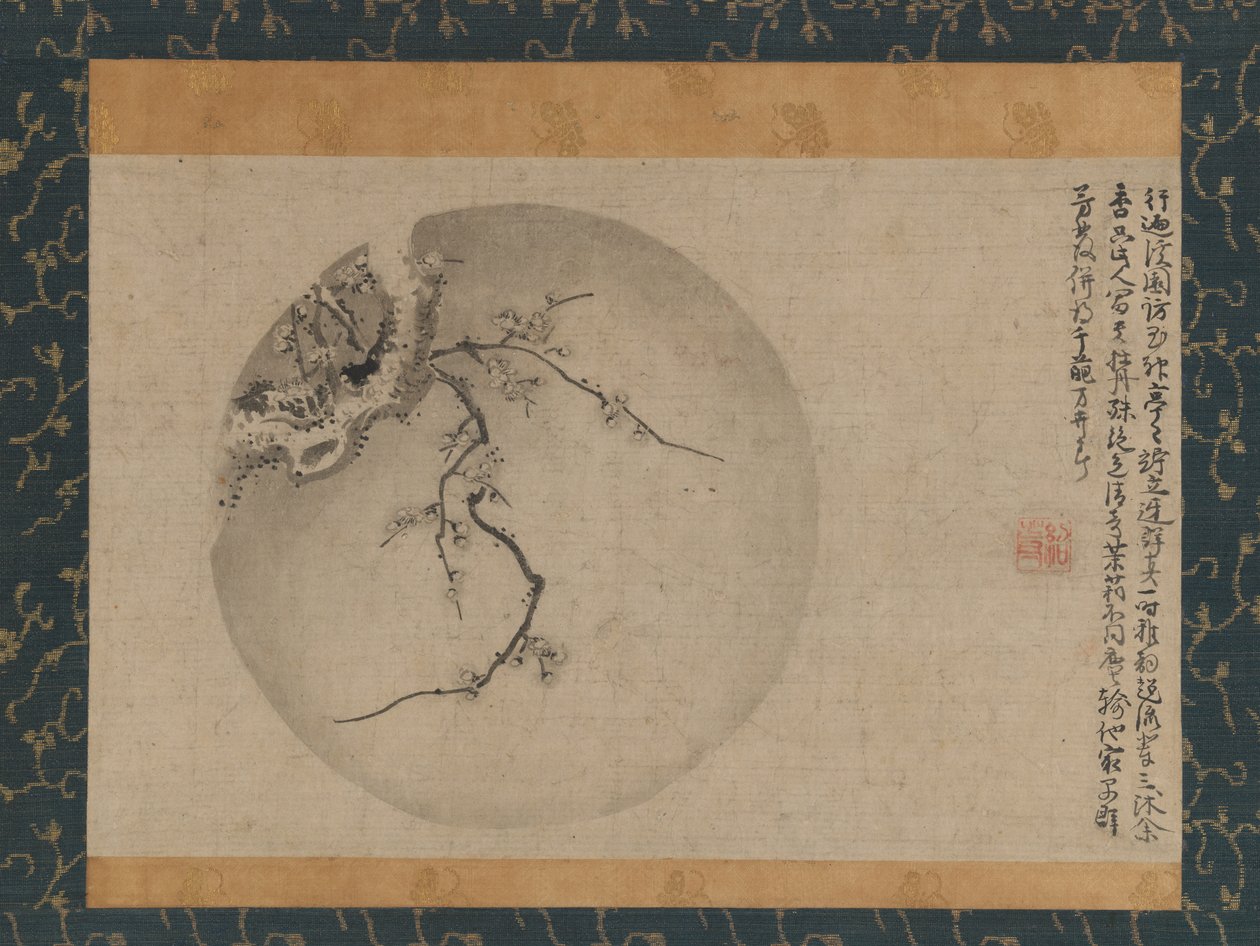 Flores de ciruelo, siglo XV de Motsurin Jōtō